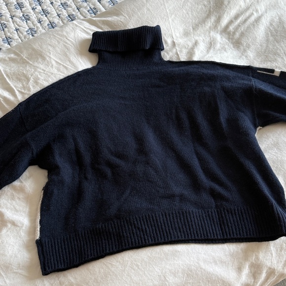 360 cashmere blue ski sweater XS - Picture 4 of 6